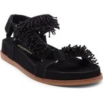 Kelsi Dagger NEW ANTHROPOLOGIE Brooklyn Spark Suede Beaded Black Sandals US 9 Photo 36