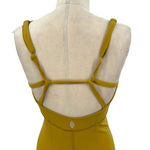 Free People Free‎ People Movement All Star Onesie Jumpsuit Alchemy Yellow Size Medium Photo 7