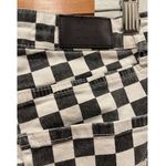 BDG Twig High-Rise Skinny Jean Black White Checkered Zip Photo 4
