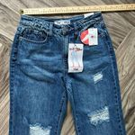 Ymi  Jean Womens  Size 7/28 Hybrid Denim Wide Leg Cropped Photo 3