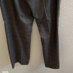 Calvin Klein Wide Leg Dress Pants Striped Gray Hook & Eye Size 16 Photo 4