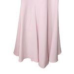 Likely Calhoun Dress Women’s Size 0 Pink Asymmetrical Midi Gown Knotted Bust Photo 7