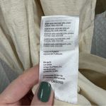 Anthropologie Cream Linen Blend Twist Front Midi Dress Photo 4