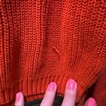 Mossimo Supply Co Mossimo Red Cropped Sweater Photo 2