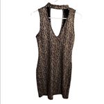 Haute Monde  Sleeveless Bodycon Dress Black Gold Photo 1