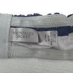 Victoria's Secret  Cotton Lace Trim Bandeau White Blue Scottie Dog Womens Medium Photo 3