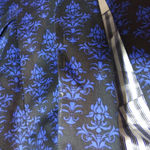 Robert Rodriguez  Navy Printed Blazer Jacket Long Sleeve Office Size 6 Photo 6