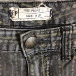 Free People  Diamond Pin-stripped‎ Skinny Jeans Photo 4