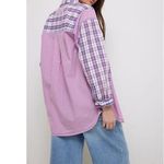 We The Free  Montauk Gingham Patchwork Button Down Shirt NEW! Photo 2