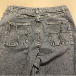 Christopher & Banks  High Rise Wide Leg Stretch Denim Jeans Women’s Size 12 Blue Photo 3
