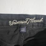 Universal Threads Universal Thread Mid-Rise Skinny Jeans Black Distressed Grunge Goth Indie Sleaze Photo 2