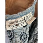 Newport News Vtg Jeanology Womens Denim Sleeveless Dress Size 14 Cottage Photo 4