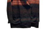 Peruvian Connection Alpaca Jacket Brown Size S Boho Coastal Southwestern Winter Photo 6