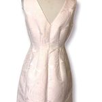 Kate Spade NWT  jacquard domimo dress rose embossed pink sz 6 Photo 3