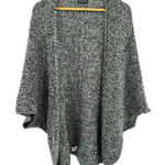 Astr The Label Open Front Cardigan Oversized XS Gray Wool Blend Chunky Sweater Photo 0