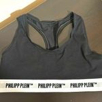 PHILIPP PLEIN black sports bra racer back band Size XL Photo 0