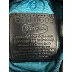 Brighton Lily Bag Floral Flower Woven Leather Straps Shoulder Bag Handbag Purse Photo 1