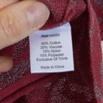 Sigrid Olsen Sigrid‎ Olsen Womens Tunic Sweater Tassels Metallic Size Large 3/4 Sleeve Boho Photo 4