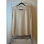 ASVIVID Women Olive Green Waffle Knit Long Sleeve Raglan Top Casual Comfort 2X # Size XXL Photo 7