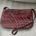 Fossil  vintage retro braided leather shoulder bag western bohemian 75082 Photo 4