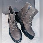 Vince Camuto Popinta Leather Lace Up Boots 6.5 NEW! Photo 0