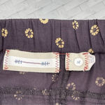 Anthropologie Hei Hei shorts linen blend with elastic back & draping in front M Black Size M Photo 6