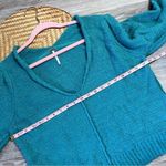 Free People  reverie v neck puff sleeve sweater women’s size‎ S Photo 4