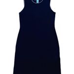 Jones Wear Vintage y2k  Black Midi Dress with Natural White Trim 🔥 Photo 0