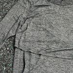 Bearsland Women Heather Dark Gray Long Sleeve Nursing Top Shirt Maternity Large Photo 1