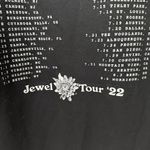 Jewel 2022 Freewheelin' Woman Tour Hoodie Graphic Black Double Sided Small Photo 4