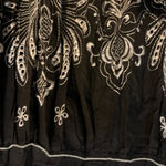 Sunny Leigh  Black Embroidered Women's Skirt Photo 1