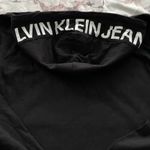 Calvin Klein Jeans Black Logo 100% Cotton Hoodie Pullover Sweater, size M Photo 8