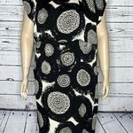 Avenue NWT Size 26 Black & Ivory Geometric Print Dress w/ Pockets Photo 0