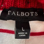 Talbots Lined Red Long Cardigan Sweater Coat Photo 4
