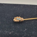 Vintage Coat Pins Lot of 3 Angel Cherub Cupid and FloralGold Tone Rhinestones Photo 2