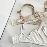 Wacoal Simone Sport Hight Impact Underwire Bra Sz. 34D-855170 Lot Two Tan/White Photo 3