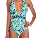 Laundry by Shelli Segal NWT 2 in 1 boho halter swim suit Photo 0