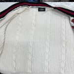 Cider  knit monogram W small cardigan preppy button down sweater Photo 8