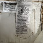 Levi's Premium 501 Shorts Ivory Cut Off Button Fly Jean Denim Women’s Size 25 Photo 9