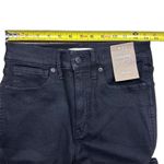 Madewell NWT  Women's Stovepipe Jeans Size 27 Black Rinse Straight Leg Photo 9