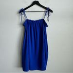 Show Me Your Mumu  Angel Mini Dress in Bright Blue M Photo 8