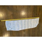 Liz Claiborne Scarf Silk Soft Green Floral Rose Design 17x 56" Vintage EUC Photo 6