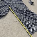 Banana Republic Women’s 2 Houndstooth Jumper Sleeveless Wide Leg Zip Up Preppy Photo 4