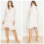 NWT We are HAH Polka Dot Lace Ruffle Swing Mini Dress Small Fairy Coquette Chic Black Photo 1