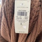 Ann Taylor NEW Women's Sleeveless Chunky Knit Wool Blend Vest Brown Size L Photo 7