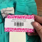 NWT Dixie Tiffany Ruffle Elastic Waist Maxi Dress Size Large 🧡🎀 Green Photo 13