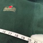 Jerzees Vintage 90s Applebee’s Server Uniform Green Sweatshirt and Navy Apron with Logos Photo 7