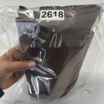 Meshki  Tyra Straight Leg Pants Womens XS Faux Leather Chocolate Brown High Rise Photo 14