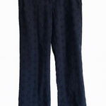 Ann Taylor  Eyelet Pants – Size 6 – Navy Blue Photo 0
