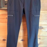 Athleta Headlands Hybrid Cargo Mid Rise Hiking Leggings Size 10 Photo 0
